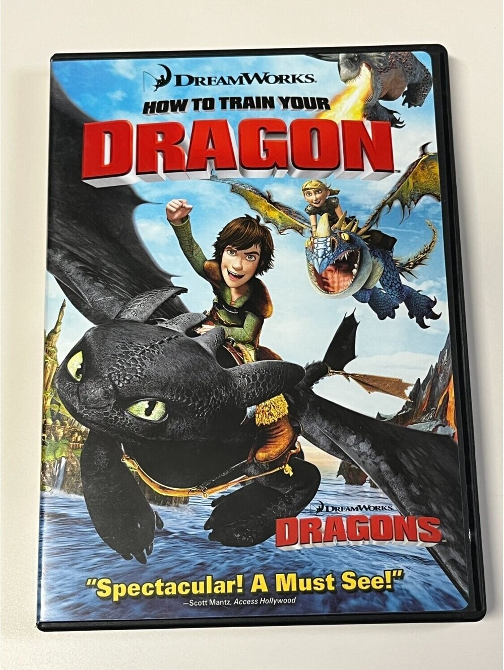 How To Train Your Dragon DVD Widescreen Animation Chris Sanders